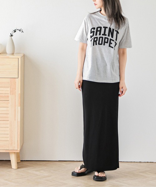 SUGAR BISKET(シュガービスケット)の「ロゴTシャツ(Tシャツ/カットソー・レディース・ホワイト/ブラック/杢グレー・フリー)」の12枚目の写真