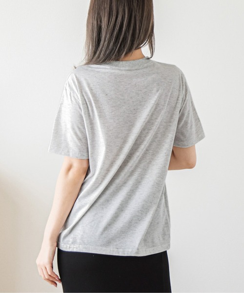 SUGAR BISKET(シュガービスケット)の「ロゴTシャツ(Tシャツ/カットソー・レディース・ホワイト/ブラック/杢グレー・フリー)」の14枚目の写真