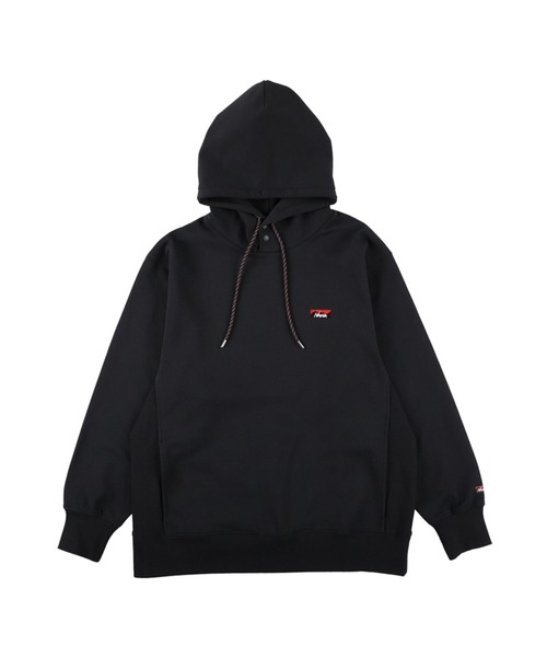 ECO HYBRID MINI BOX LOGO EMBROIDERY SWEAT HOODIE/エコハイブリッド