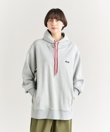 ECO HYBRID MINI BOX LOGO EMBROIDERY SWEAT HOODIE/エコハイブリッド ミニボックスロゴ エンブロイダリー パーカー