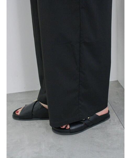 Samansa Mos2 blue(サマンサモスモスブルー)の「◎サス付パンツ(その他パンツ・レディース・ブラック/ベージュ/グレー・F)」の13枚目の写真