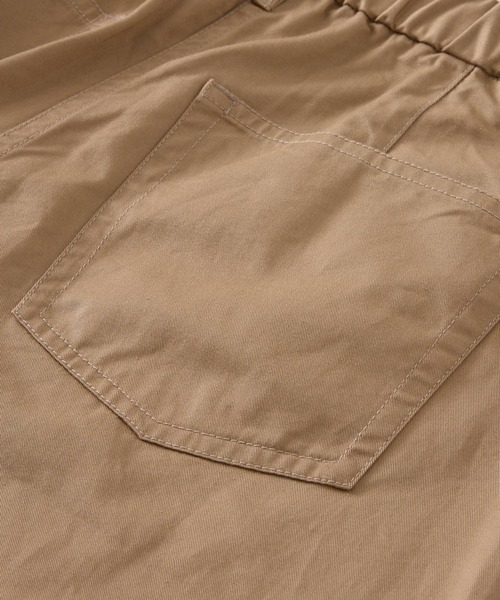 BABYLONE（バビロン）の「ライトチノフレアパンツ（チノパンツ・レディース・ベージュ/ブラック・38inch/36inch）」の7枚目の写真