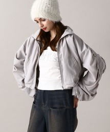 FOREVER 21 | 【2024FW】袖ボリュームトラックブルゾン(ブルゾン)