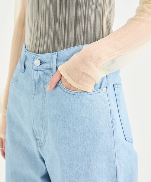 08sircus 08サーカス コーディング加工 デニムパンツ デニム パンツ 08sircus/08サーカス】Gradation bleach denim pants（デニム