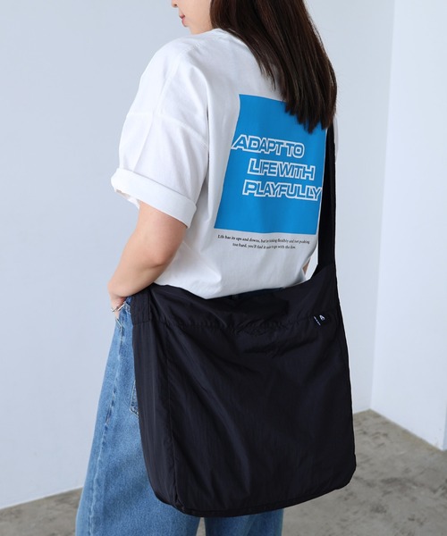 バッグ N+ セール】マルチナイロンショルダーバッグ（ショルダーバッグ