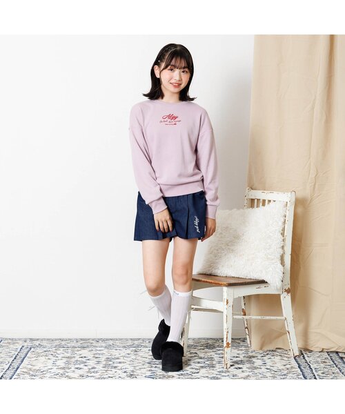 algy(アルジー)の「りぼんルーズソックス(ソックス/靴下・キッズ・グレー/オフホワイト/ブラック・21/24)」の15枚目の写真