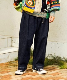 go slow caravan | ネップ入りデニムワークパンツ(デニムパンツ)