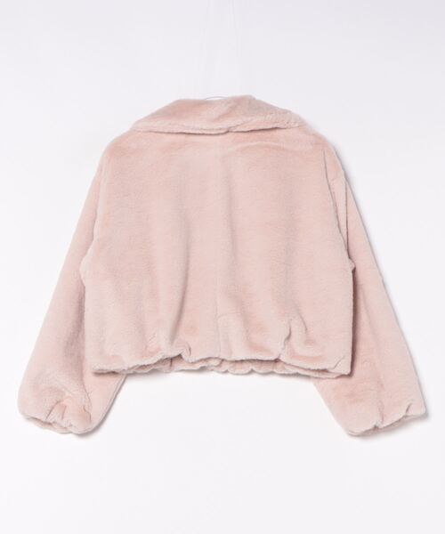 one way(ワンウェイ)の「ファーショートジャケット(その他アウター・レディース・グレー/ブラック/ベージュ/ホワイト/ピンク・FREE)」の6枚目の写真