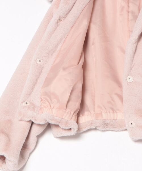 one way(ワンウェイ)の「ファーショートジャケット(その他アウター・レディース・グレー/ブラック/ベージュ/ホワイト/ピンク・FREE)」の7枚目の写真