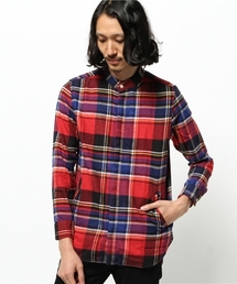 Lui's | Lui's(ルイス) ロング丈チェックシャツ(シャツ/ブラウス)