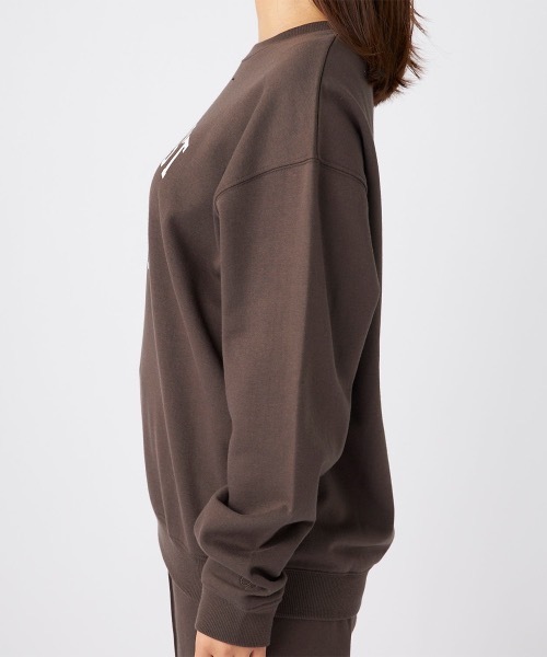 Ocean Pacific（オーシャンパシフィック）の「【OP/オーピー】【限定商品】ユニセックス裏起毛ロゴスウェット　トレーナー　クルースウェット　カレッジロゴ（スウェット・レディース・バーガンディー/ホワイト/チャコール/ヘザーグレー/チャコールグレー・SMALL/MEDIUM/X-LARGE/LARGE）」の11枚目の写真