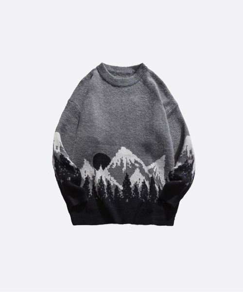 U:UME（ユーム）の「Relaxed Stitching Sweater（ニット/セーター