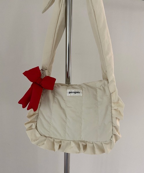 poiregnee（ポワニェ）の「［select］リボンチャーム（キーホルダー・レディース・ブラック/レッド/ピンク・FREE）」の5枚目の写真