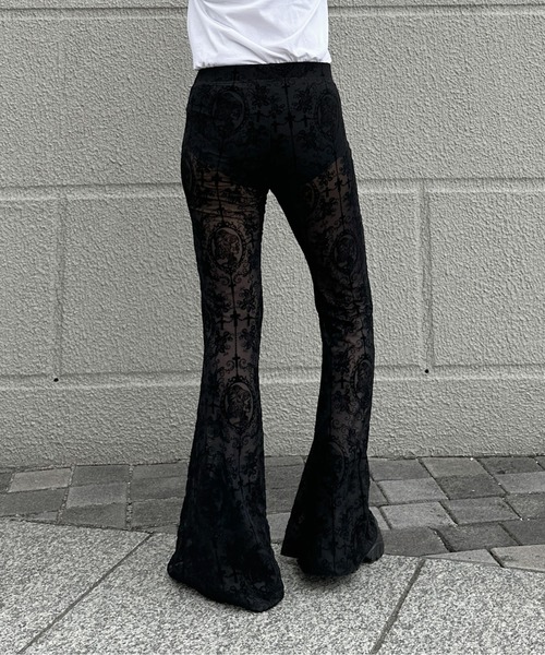 ルーニィ新品⭐️LOUNIE日本製生地❗️レースパンツフレアパンツシアーゴムパンツ NEW AND STANDARD MEIHINPANTS｜LOUNIE（ルーニィ）公式サイト