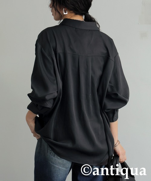 antiqua(アンティカ)の「ティアードトップス(その他トップス・レディース・ブラック・ONESIZE)」の5枚目の写真