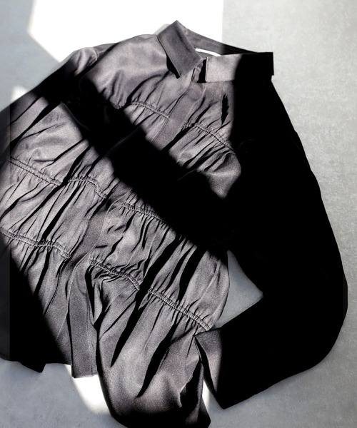 antiqua(アンティカ)の「ティアードトップス(その他トップス・レディース・ブラック・ONESIZE)」の10枚目の写真