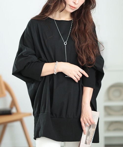 ボートネックドルマンプルオーバー（Tシャツ/カットソー）｜GOLDJAPAN（ゴールドジャパン）