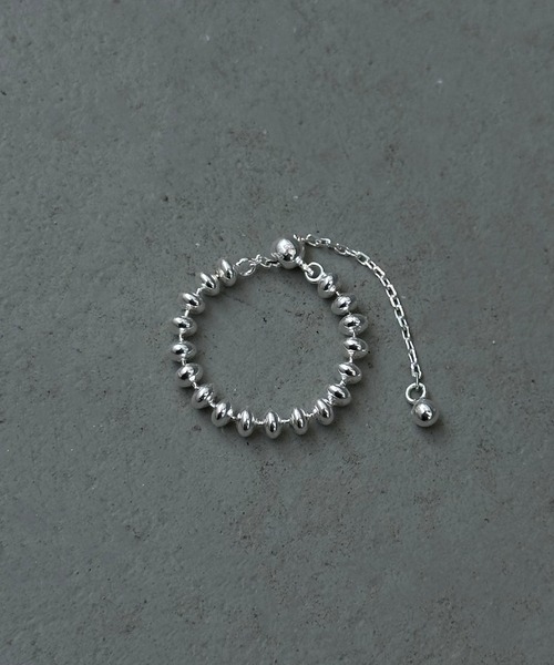 whoseA（フーシー）の「【silver925】Extend Ring2/エクステンド チェーンリング（リング・レディース・シルバー/ゴールド・FREE）」の12枚目の写真