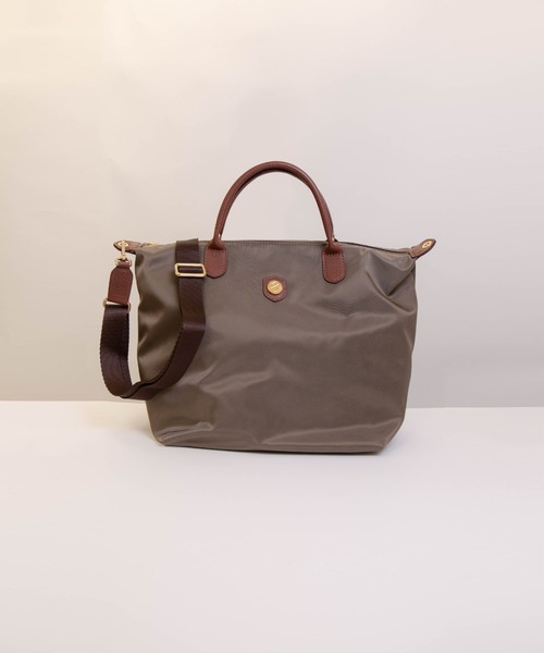 【セール】【BONFANTI/ボンファンティ】2WAY ナイロントート バッグ Lサイズ（ショルダーバッグ）｜BONFANTI（ボンファンティ）