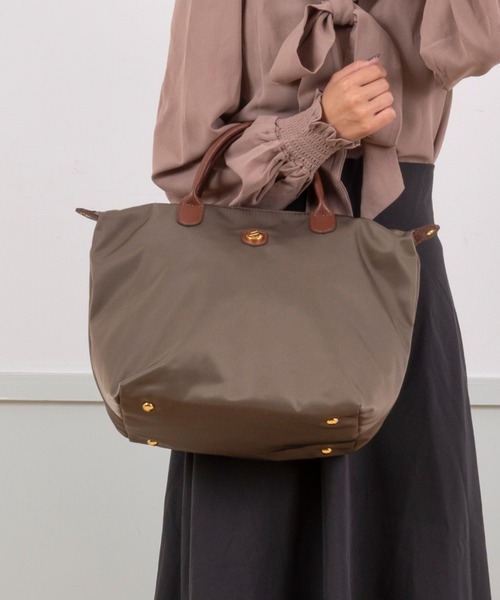 【セール】【BONFANTI/ボンファンティ】2WAY ナイロントート バッグ Lサイズ（ショルダーバッグ）｜BONFANTI（ボンファンティ）