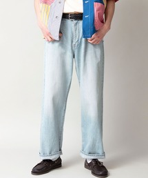 Johnbull（ジョンブル）の「【DENIM DELIGHT DAYS】セルヴィッチデニムワイドジーンズ（デニムパンツ・メンズ）」