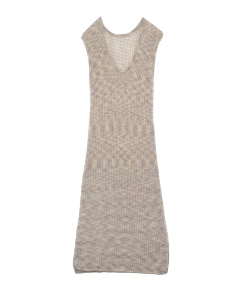 ACYM(アシーム)の「Cat yarn nosleeve ニット(ワンピース・レディース・ベージュ/グレー・FREE)」の21枚目の写真