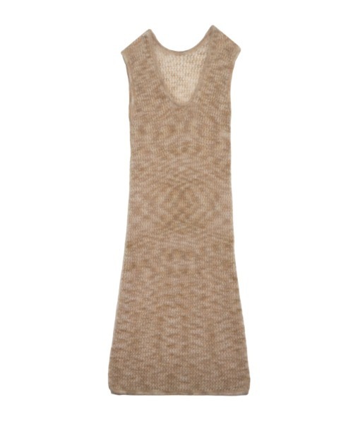 ACYM(アシーム)の「Cat yarn nosleeve ニット(ワンピース・レディース・ベージュ/グレー・FREE)」の22枚目の写真