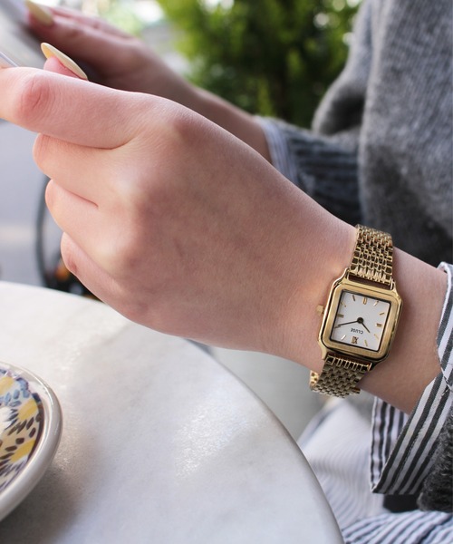 CLUSE（クルース）の「「CLUSE/クルース」グラシューズ グラシューズ ペティット ゴールド/シルバー　２サイズ展開（アナログ腕時計・レディース・ゴールド系/イエローゴールド/シルバー系1/シルバー・24/28mm）」の4枚目の写真