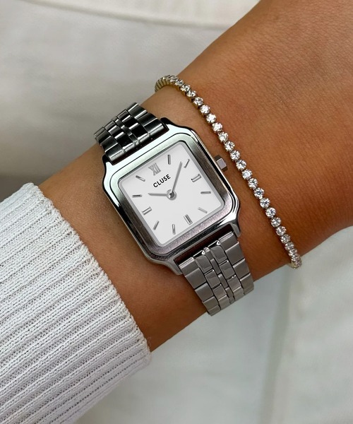 CLUSE（クルース）の「「CLUSE/クルース」グラシューズ グラシューズ ペティット ゴールド/シルバー　２サイズ展開（アナログ腕時計・レディース・ゴールド系/イエローゴールド/シルバー系1/シルバー・24/28mm）」の13枚目の写真