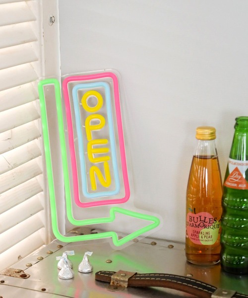 色付きLEDで昼でも使える]BF LEDネオンサイン（インテリア雑貨