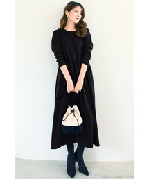 カットソー ロング ワンピース」に該当するレディース