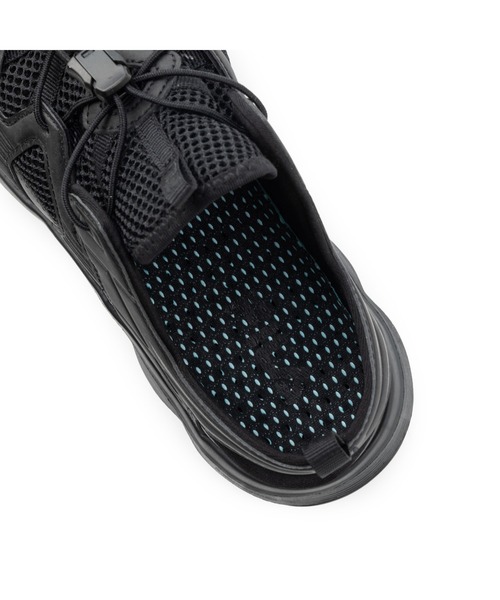 FILA（フィラ）の「SLEEK WAVY SD（サンダル・レディース・ブラック/ブラック×ホワイト・25.0cm/24.0cm/23.0cm/22.0cm/29.0cm/28.0cm/27.0cm/26.0cm）」の9枚目の写真