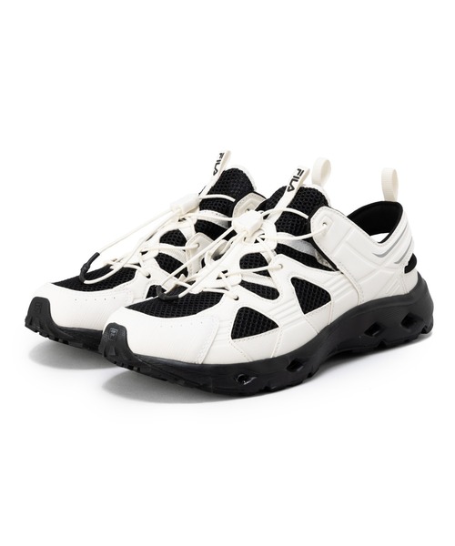 FILA（フィラ）の「SLEEK WAVY SD（サンダル・レディース・ブラック/ブラック×ホワイト・25.0cm/24.0cm/23.0cm/22.0cm/29.0cm/28.0cm/27.0cm/26.0cm）」の18枚目の写真
