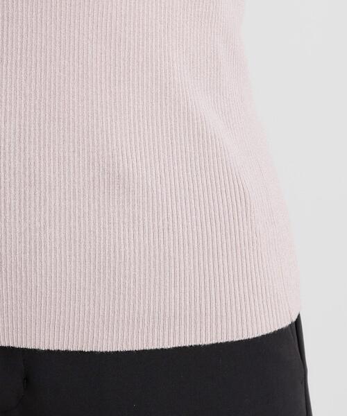 grove（グローブ）の「【抗ピル／MW】リブニットプルオーバー（ニット/セーター・レディース・ブラック/ピンク/ホワイト系5/オフホワイト・03/02/01/04/05）」の11枚目の写真