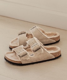 BIRKENSTOCK/ビルケンシュトック レディース サンダル ボア モコモコ ウインターサンダル Arizona Shearling LEVE アリゾナ シアリング スエード ナロー幅 1028293