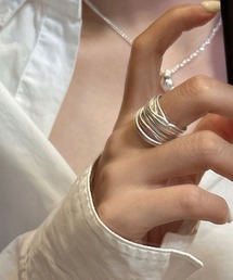 プラチナシルバーリング　10号 CHAUMET ［飯能本店］Chaumet ショーメ #55 0.02ct ダイヤモンド