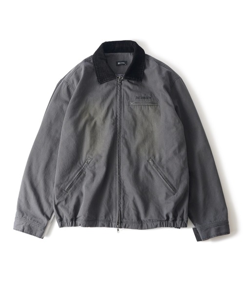 Subciety(サブサエティ)の「Washed duck jkt(ブルゾン・メンズ・グレー/オリーブ/ブラック・X-LARGE/LARGE/MEDIUM/SMALL)」の5枚目の写真
