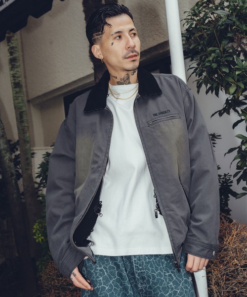 Subciety(サブサエティ)の「Washed duck jkt(ブルゾン・メンズ・グレー/オリーブ/ブラック・X-LARGE/LARGE/MEDIUM/SMALL)」の11枚目の写真