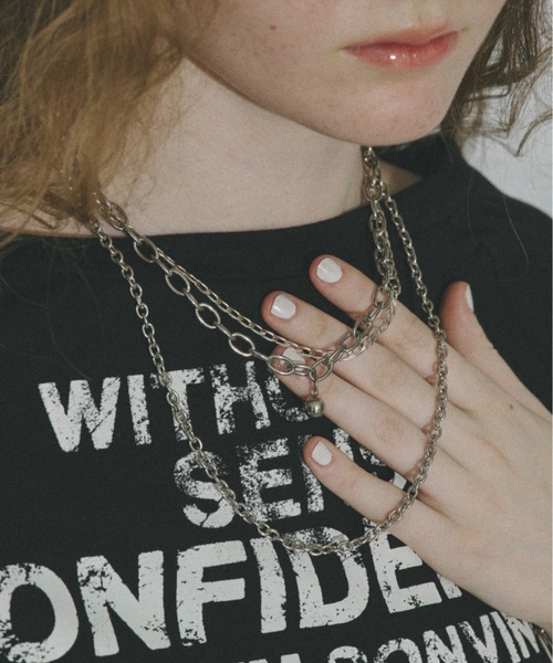 SHAGGIE(シャギー)の「2連チェーンネックレス(ネックレス・レディース・シルバー・FREE)」の16枚目の写真