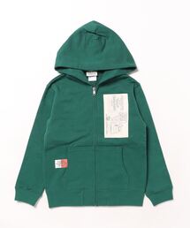 SNOOPY×OLD BETTY'S（スヌーピーカケルオールドベティーズ）の「スヌーピー【SNOOPY】Kids 裏毛 Sweat Full Zip Parka（スウェット）」