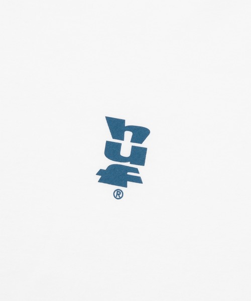 HUF(ハフ)の「MEGABLAST STRETCH LS TEE / HUF ハフ ヘビーウェイト ロングスリーブTシャツ ロンT(Tシャツ/カットソー・メンズ・ネイビー/ブラック/ホワイト/パープル系その他・X-SMALL/SMALL/MEDIUM/LARGE/X-LARGE/XX-LARGE)」の13枚目の写真