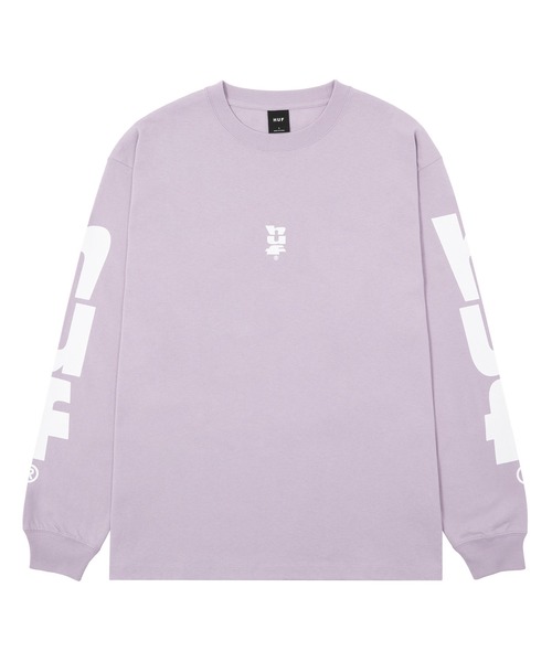 MEGABLAST STRETCH LS TEE / HUF ハフ ヘビーウェイト ロング
