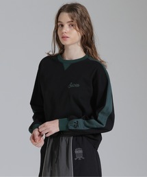 COLOR SCHEME EMBROIDERY TOPS/カラースキーム刺繍トップス