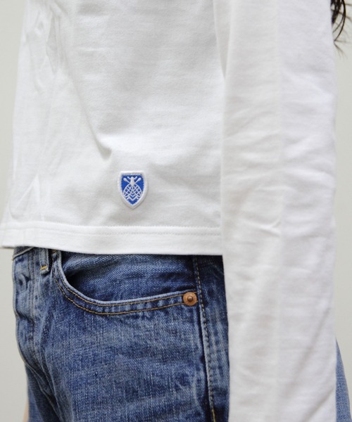 ORCIVAL(オーシバル)の「ORCIVAL/オーシバル ボートネックロングスリーブプルオーバー ソリッド BOATNECK LONGSLEEVE P.O. SOLID OR-C0414 BFJ(Tシャツ/カットソー・レディース・ホワイト/ブラック・2)」の8枚目の写真
