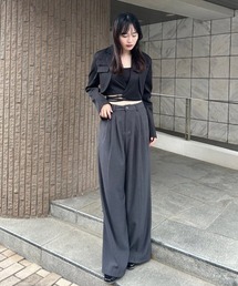 CeLess（セレス）の「【UNISEX】Wide Slacks / ワイドスラックス（スラックス）」