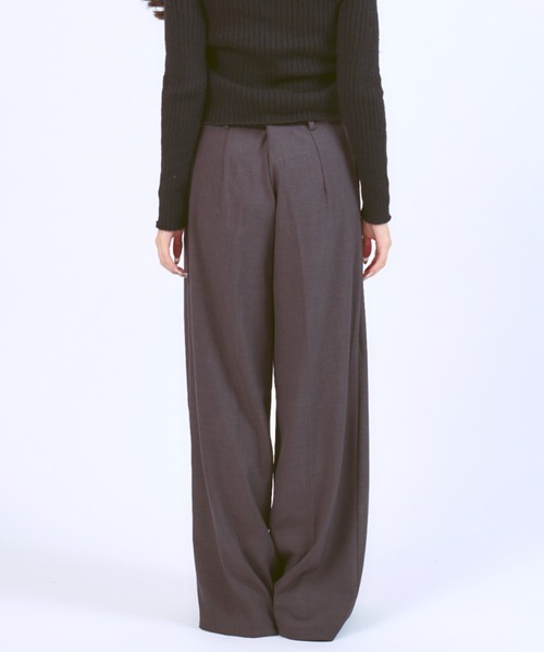CeLess（セレス）の「【UNISEX】Wide Slacks / ワイドスラックス（スラックス・レディース・ブラック/グレー・S/M/L）」の20枚目の写真
