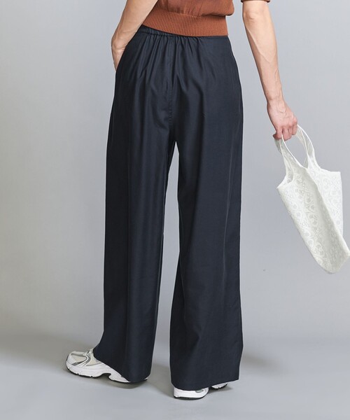 BEAUTY&YOUTH UNITED ARROWS（ビューティーアンドユースユナイテッドアローズ）の「ツイル リボンベルト ワイドパンツ（その他パンツ・レディース・ネイビー/ベージュ/ダークグレー/その他・XS/M/S）」の16枚目の写真