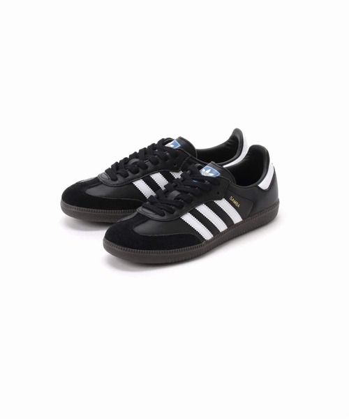 adidas(アディダス)の「《追加》adidas / アディダス SAMBA OG(スニーカー・レディース・ブラック・25cm/24.5cm/23cm/23.5cm/24cm)」の2枚目の写真