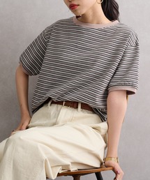 【STAR&STRIPE】ボーダーリンガーTシャツ RINGER TEE SSMD-028