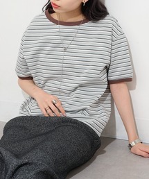 【STAR&STRIPE】ボーダーリンガーTシャツ RINGER TEE SSMD-028